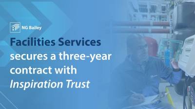Facilities Services secures a three-year contract with Inspiration Trust 