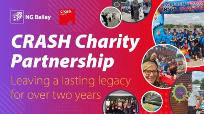  CRASH Charity Partnership – leaving a lasting legacy for over two years