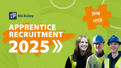 Applications now open to become an apprentice with us in 2025