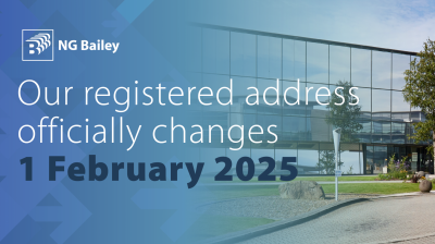 NG Bailey Group announces new registered office address